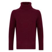 Amaránto Bordeaux Sweaters Red, Herr