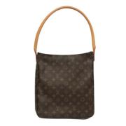 Louis Vuitton Vintage Pre-owned Canvas louis-vuitton-vskor Brown, Dam