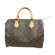 Louis Vuitton Vintage Pre-owned Canvas louis-vuitton-vskor Brown, Dam