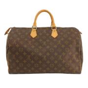 Louis Vuitton Vintage Pre-owned Canvas louis-vuitton-vskor Brown, Dam