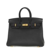 Hermès Vintage Pre-owned Laeder handvskor Black, Dam