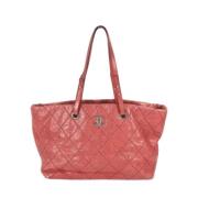 Chanel Vintage Pre-owned Laeder chanel-vskor Pink, Dam