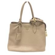 Prada Vintage Pre-owned Laeder prada-vskor Beige, Dam