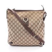 Gucci Vintage Pre-owned Laeder gucci-vskor Beige, Dam