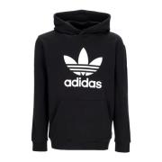 Adidas Klassisk Trefoil Hoodie Lättvikts Sweatshirt Black, Herr