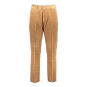 Gant Bruna Herrbyxor 4 Fickor Dragkedja Brown, Herr