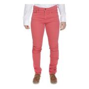 Gant Rosa Dambyxor Slim Ben Logo Pink, Dam