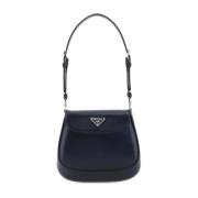 Prada Stilren Läder Väska för Kvinnor Blue, Dam