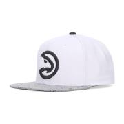 Mitchell & Ness NBA Atlanta Hawks Platt Skärm Keps White, Unisex