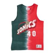 Mitchell & Ness NBA Tie Dye Tank Shawn Kemp Multicolor, Herr