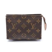 Louis Vuitton Vintage Pre-owned Laeder plnbcker Brown, Dam