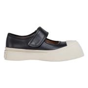 Marni Nappa läder mary jane sneaker Black, Dam