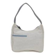 Prada Vintage Pre-owned Canvas prada-vskor Gray, Dam