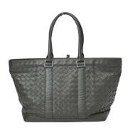 Bottega Veneta Vintage Pre-owned Laeder totevskor Green, Dam