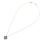 Van Cleef & Arpels Pre-owned Pre-owned Roseguld halsband Gray, Dam