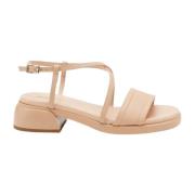 Frau Platta Sandaler Beige, Dam