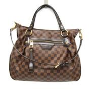 Louis Vuitton Vintage Pre-owned Canvas louis-vuitton-vskor Brown, Dam