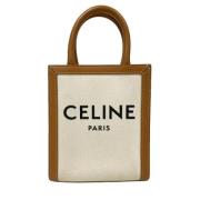 Celine Vintage Pre-owned Canvas celine-vskor Beige, Dam