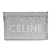 Celine Vintage Pre-owned Laeder hem-och-kontorstillbehr Gray, Dam