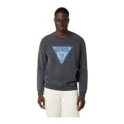 Guess Crewneck Sweatshirt Gray, Herr