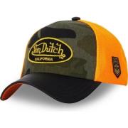 VON Dutch Grön Camouflage Trucker Cap Vint08 Multicolor, Unisex