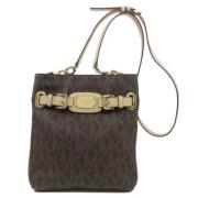 Michael Kors Pre-owned Pre-owned Plast axelremsvskor Brown, Dam