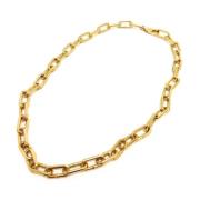 Bottega Veneta Vintage Pre-owned Silver halsband Yellow, Dam