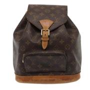 Louis Vuitton Vintage Pre-owned Canvas ryggsckar Brown, Dam