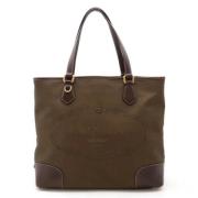 Prada Vintage Pre-owned Canvas totevskor Brown, Dam