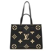 Louis Vuitton Vintage Pre-owned Tyg louis-vuitton-vskor Black, Dam