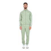 Adidas Sportig Grön Tracksuit Basic 3-Stripes Green, Herr