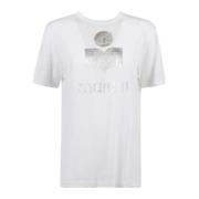 Isabel Marant Étoile Casual bomullst-shirt för kvinnor White, Dam