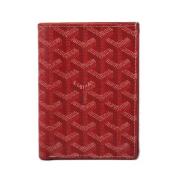 Goyard Vintage Pre-owned Canvas plnbcker Red, Dam