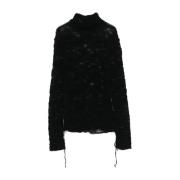 MM6 Maison Margiela Svart Tröja Kollektion Black, Dam