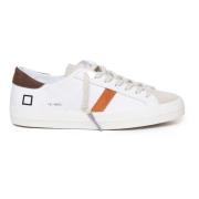 D.a.t.e. Vita Lädersneakers med Bandula White, Herr