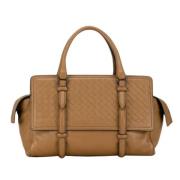 Bottega Veneta Vintage Pre-owned Laeder handvskor Brown, Dam