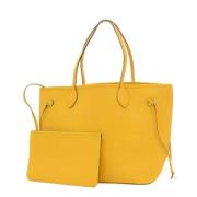 Louis Vuitton Vintage Pre-owned Laeder louis-vuitton-vskor Yellow, Dam