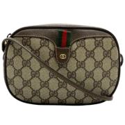 Gucci Vintage Pre-owned Tyg gucci-vskor Brown, Dam