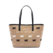 Michael Kors Pre-owned Pre-owned Laeder handvskor Beige, Dam