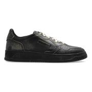 Autry Vintage Low Super Medalist Sneakers Black, Dam