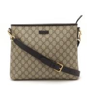 Gucci Vintage Pre-owned Tyg gucci-vskor Beige, Dam