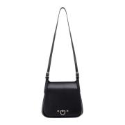 Durazzi Milano Shoulder Bags Black, Dam