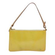 Louis Vuitton Vintage Pre-owned Laeder louis-vuitton-vskor Yellow, Dam