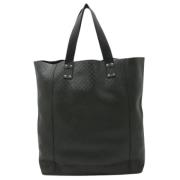 Bottega Veneta Vintage Pre-owned Laeder axelremsvskor Black, Dam