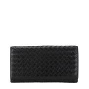 Bottega Veneta Vintage Pre-owned Laeder plnbcker Black, Dam