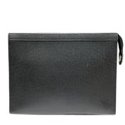 Louis Vuitton Vintage Pre-owned Laeder kuvertvskor Black, Dam