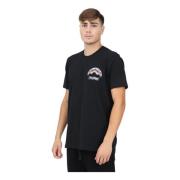 Sprayground Rutig Shark Svart T-shirt Black, Herr