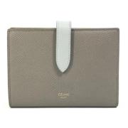 Celine Vintage Pre-owned Laeder plnbcker Gray, Dam