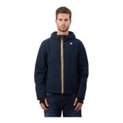 K-Way Blå Urban Slim Fit Jacka Blue, Herr