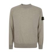 Stone Island Stucco Rund Hals Tröja Gray, Herr